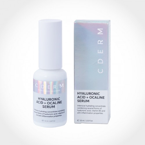 CDERM HYALURONIC ACID + OCALINE SERUM (30ML)