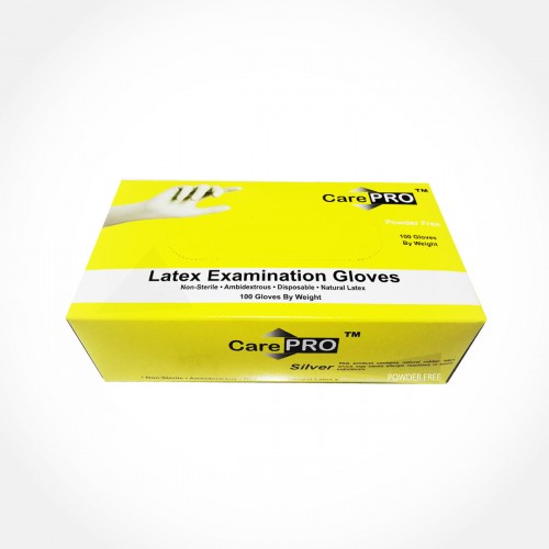 LATEX EXAMINATION GLOVE (POWDER-FREE)