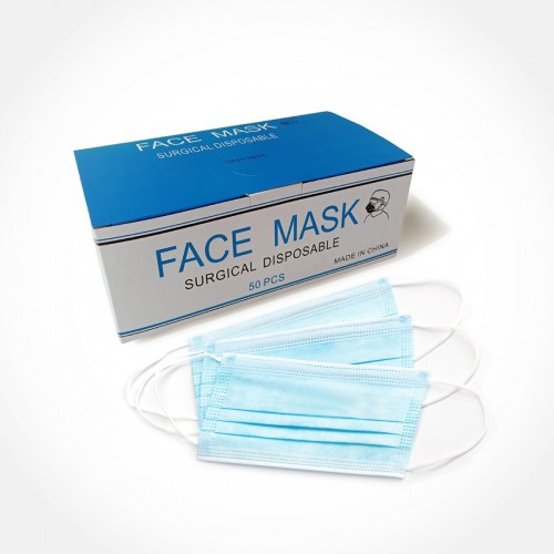 THREE PLY FACE MASK WITH EAR LOOP